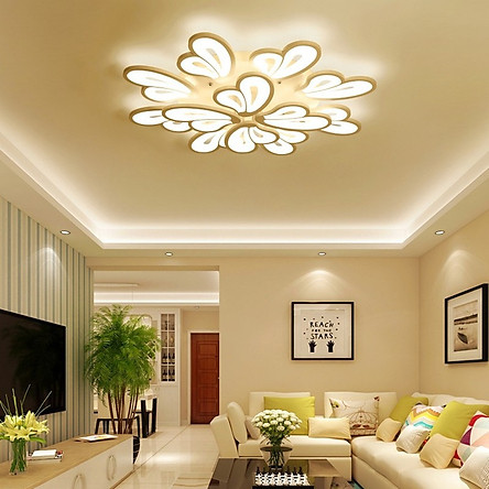 Đèn mâm ốp trần trang trí sự lựa chọn thông minh của mọi gia đình