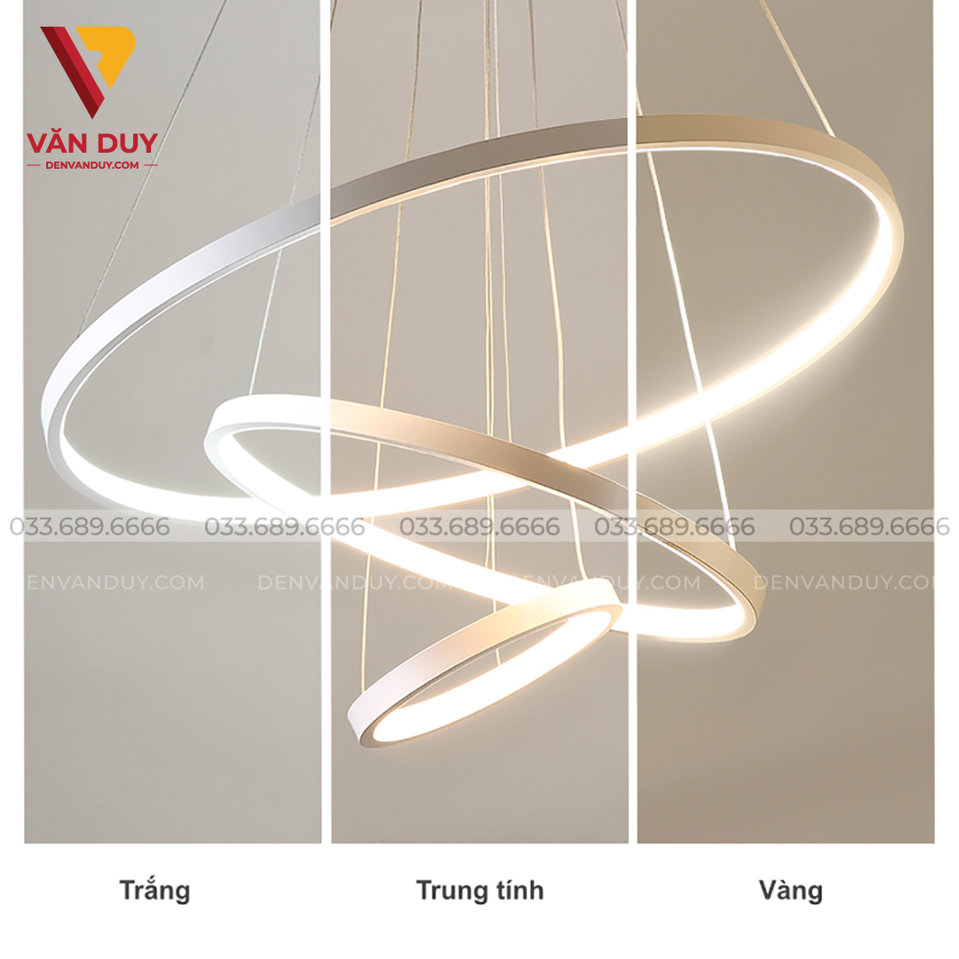 Đèn thả vòng led hiện đại 3305