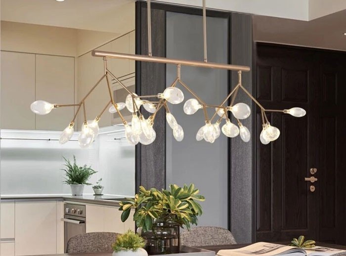 Cách lựa chọn đèn thả bàn ăn hiện đại tối ưu nhất cho phòng ăn