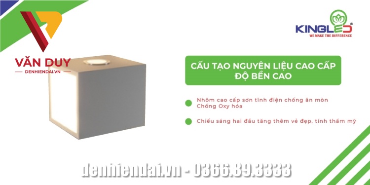 Cấu tạo từ nguyên liệu cao cấp – Độ bền cao