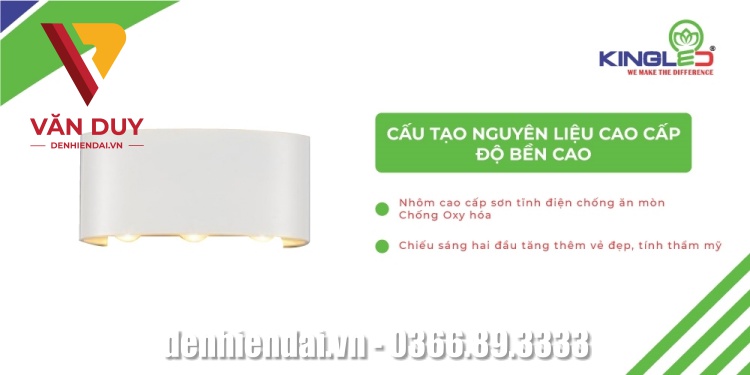 Cấu tạo từ nguyên liệu cao cấp – Độ bền cao