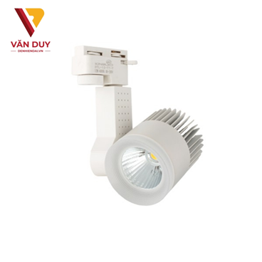 Đèn Led rọi ray COB 20W vỏ trắng